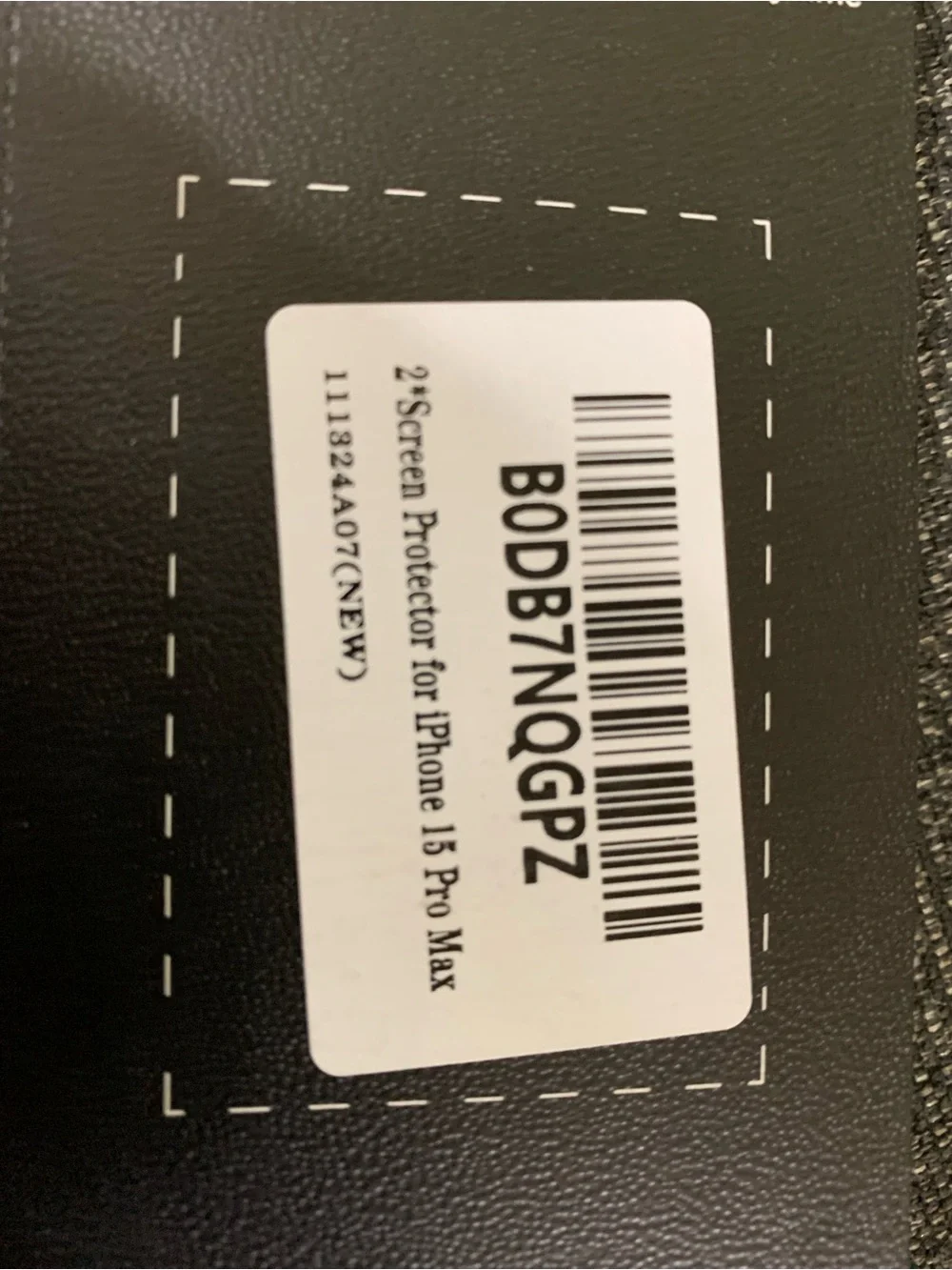 Uyiton screen protector NEW/never opened for iPhone 15 pro max